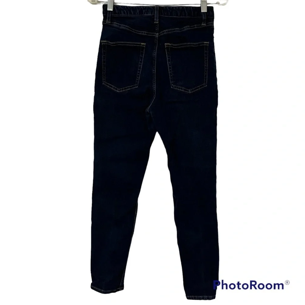 Moussy Dark Indigo Wash Jeans Size 27